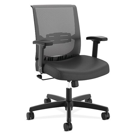 Hon Convergence Black Mesh Back Task Chair, Swiv HONCMS1AUR10
