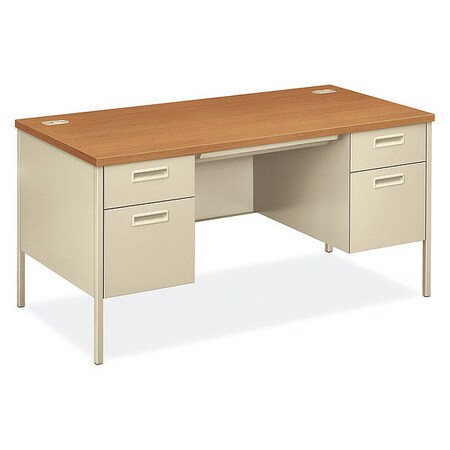 Hon Metro Steel Desk, 60x30, Double Locking 3/4 HONP3262CL