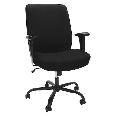 Hon Big & Tall Chair, Black Fabric, Swivel-Tilt,  HONVL285Z1VA10T