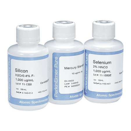 Perkin Elmer Silver Pure As Calibration Standard, 500 N9300151