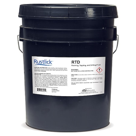 Rustlick Cutting and Tapping Fluid, Pail, 5 gal. 69005