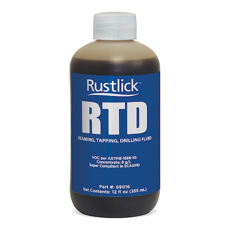 Rustlick Cutting Oil, 12 oz, Squeeze Bottle 69016