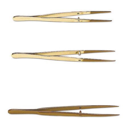 Bel-Art Steel Forceps, W/Ptfe Fep Tip, Coat, PK2 H37936-0000