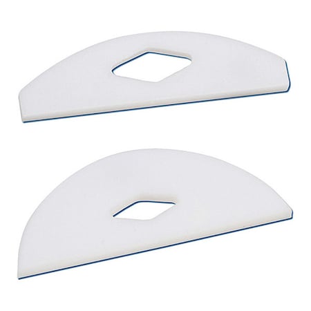 Dynalon Stirrer Blades, Ptfe Plain End, 75mm Wi 312544-0002