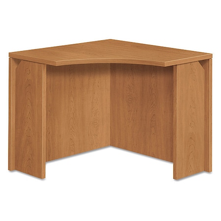 Hon Curved Corner Workstation, 18w x 36d x 18w x 29.5h, Harvest H105810.CC