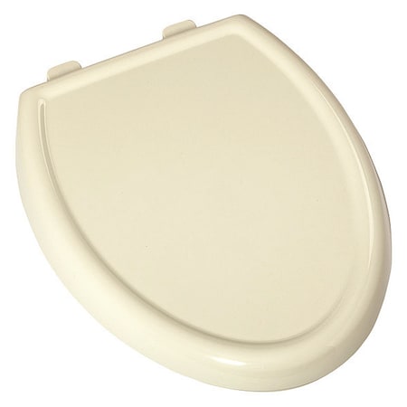 American Standard Cadet 3 Slow Close Elongated Closed Fron With Cover, Slow Close Hinge, Elongated, Linen 5350.110.222