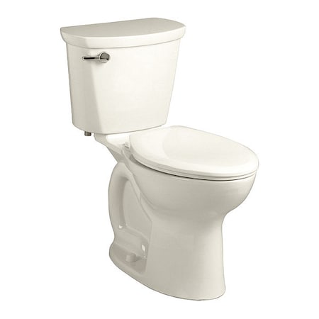 American Standard Cadet Pro Right Height Elongated 1.28 Gp, 1.28 gpf, Cadet Flushing System, Floor Mount, Elongated 215AA.104.222