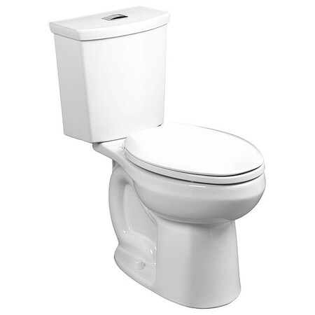 American Standard H2Option 2Flush Elong 0.92/1.28GPF Toilet, 0.92/1.28 gpf, Siphonic Dual Flush, Floor Mount, White 2887.518.020