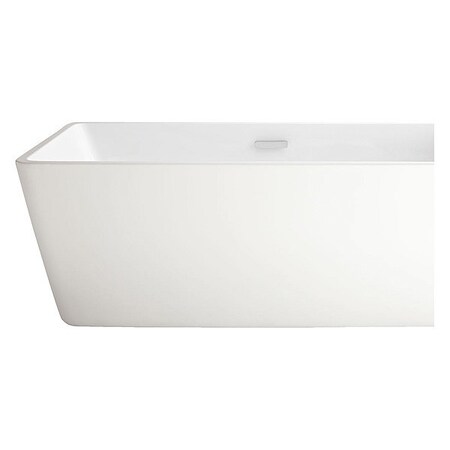 American Standard Loft Sedona 5.25 Ft. X 35 In. Center Drain FreSt Bathtub In Wh 2766.034.020
