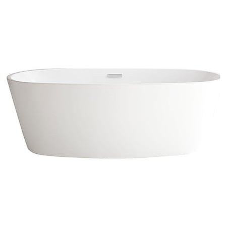 American Standard Coastal Serin 5.75 Ft. X 35" Center Drain FreSt Bathtub In Wh 2765.034.020