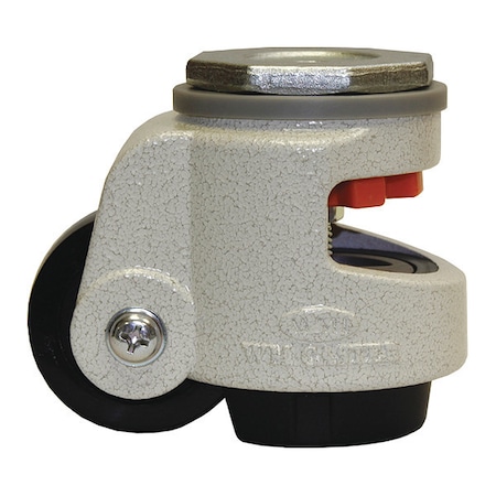 Wmi Roll/Set Leveling Caster, Load Rating 600 lbs, M12 Stem mounted WGD-80S