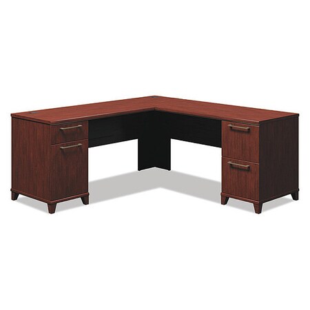 Bush Enterprise Col 72w x 72d L-Desk Pedestal Only, Harvest Cherry, Box 1/2 2910ACSA1-03