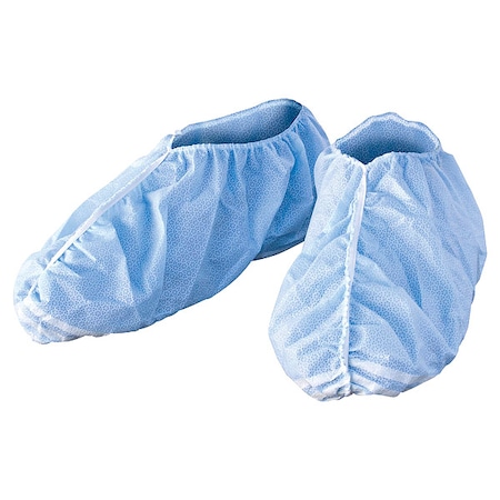 Kimtech Disposable Shoe Covers, SMS, Blue, Slip Resistant Sole: Yes , XL 69254