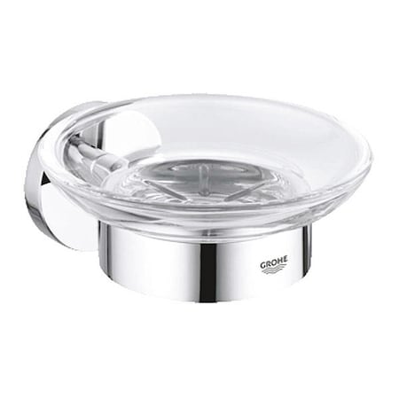 Grohe Essentials Soap Dish W.Holder Chrome 40444001