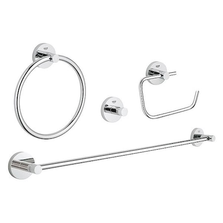 Grohe Essentials Accessories Set Master 4-In-1 40823001