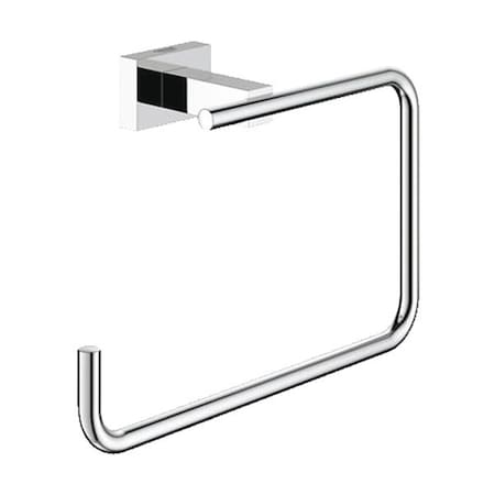 Grohe Essentials Cube Towel Ring Chrome 40510001