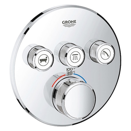 Grohe Grohtherm Grt Smartcontrol Thm Trim Roun 29138000