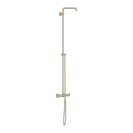 Grohe Shower System with Thermostat, Brushed Nickel, Wall 26490EN0