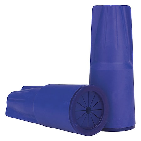 Dryconn Wire Connector, 6 AWG Max, Blue, 600 V, 2 PK 10990