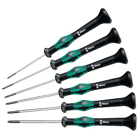 Wera Precision Screwdriver Set, Torx(R), 6 pcs 05345277001