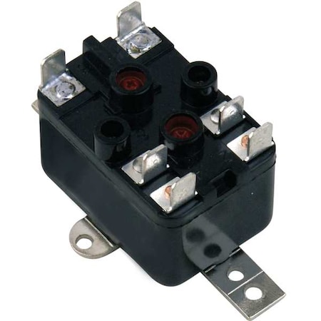 Zoro Select Enclosed Fan Relay, SPDT, 120V Coil 6ACJ2