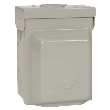 Ge 7 1/8 in H x 5 3/4 in W x 5 3/16 in D Unmetered Surface Power Outlet U011010