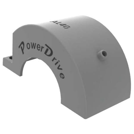 Powerdrive Chain Coupling Cover, O D 6 In AL60