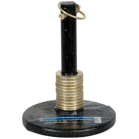 Snowplow Aftermarket Manufacturing Shoe Assembly, 6 In, For Western 49067 1303200C