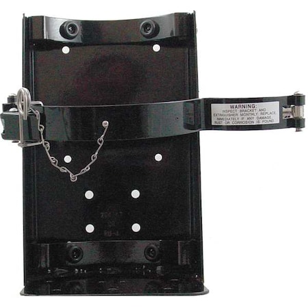 Kidde Fire Extinguisher Wall Hanger, Wall Bracket, Steel, For Tank Weight 20 lb RB-4
