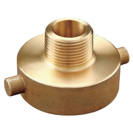 Moon American Fire Hose Adapter, FNPT x NST Male, Brass 369-1561521