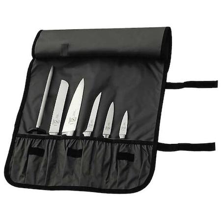 Mercer Cutlery Forged Knife Roll Set, 7 Piece Set M21800