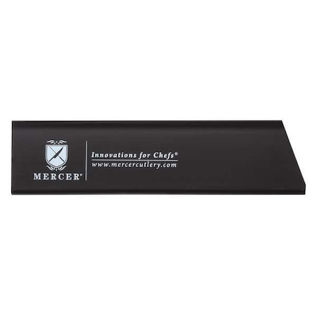 Mercer Cutlery Knife Guard, 8 x 2 In, Plastic, Black M33113P