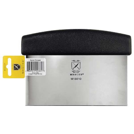 Mercer Cutlery Bench Scraper, 6x3In Blade M18810P