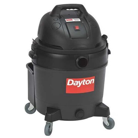 Dayton Commercial, Shop Vacuum, 90 cfm, 4 hp 6AKZ0