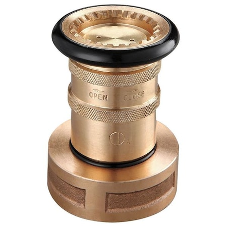 Zoro Select Industrial Fog Nozzle, 2-1/2 In., Black 6AKC3