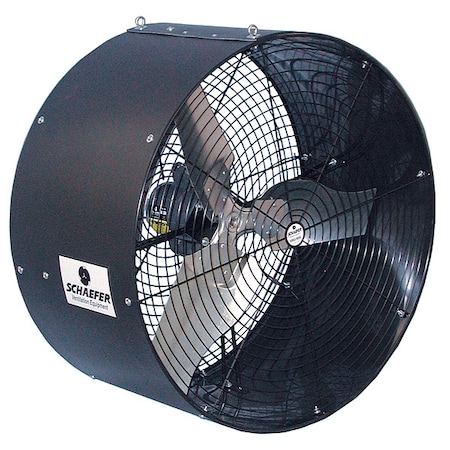 SCHAEFER Standard-Duty Industrial Fan 36" Non-Oscillating, 115/230VAC, 11,690 CFM GVKC36