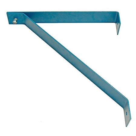 Patterson Mounting Bracket For Fan, Wall, Powder Coated, Steel, Blue CW BLUE
