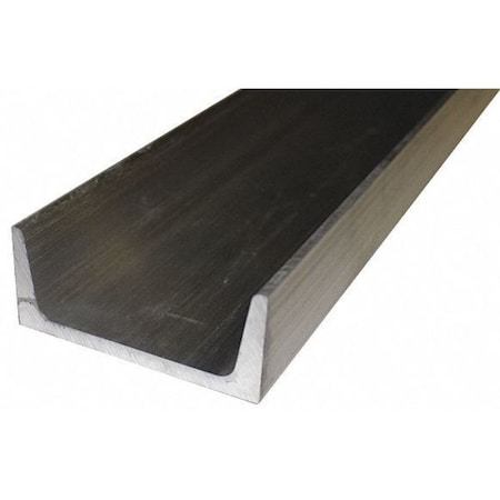 Zoro Select U-Channel, AL 6063, 2 In Leg, 2 In x 8 ft 63CH2X.25-96