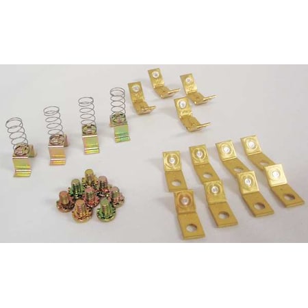 Ge Contact Kit, Size 00, 4 Pole, Steel 55-152313G009