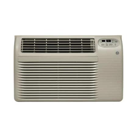 Ge Through-the-Wall Air Conditioner, 115V AC, Cool/Heat, 8200 BtuH, 24 3/4 in W. AJEQ08AWJ