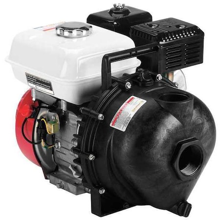 Banjo Pump, Engine Driven, 5-1/2 HP, Poly 200PH-5