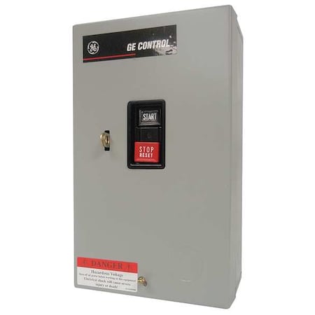 Ge Manual Motor Starter, M-0, 3 P, Three Phase, Push Button, 25 A CR1062R3AAP2000