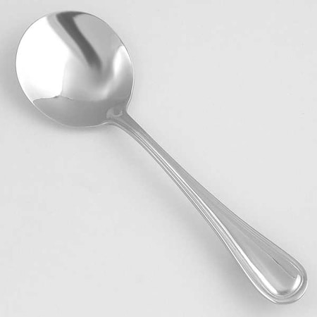 Walco Bouillon Spoon, Length 5 3/4 In, PK24 WLPAC12