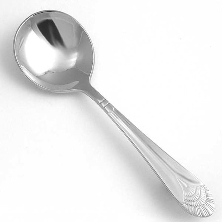 Walco Bouillon Spoon, Length 5 3/4 In, PK24 WL8012