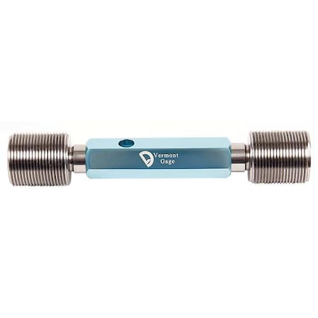 Vermont Gage Go/No Go Set Plug Assy, 1 1/4-12 UNF 2A 371176050