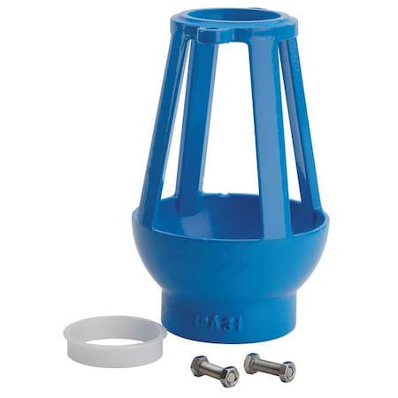 Watts Air Gap, 3 In, NPT, Use w/Watts Series 909 909 AGK 4-6 8-10 M1