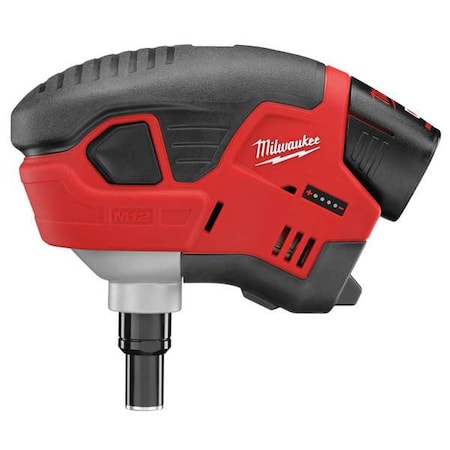 Milwaukee Tool M12 Cordless Lithium-Ion Palm Nailer Kit 2458-21