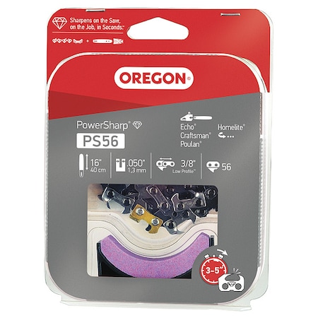 Oregon PowerSharp Chain and Sharpening Stone PS56