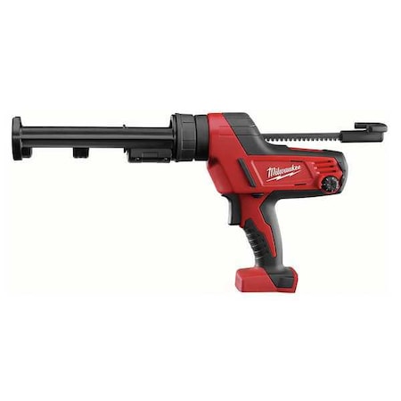 Milwaukee Tool Milwaukee M18 Caulk Gun, 18V DC, For 10 oz Container Size, 21 in/min Application Speed, Bare Tool 2641-20