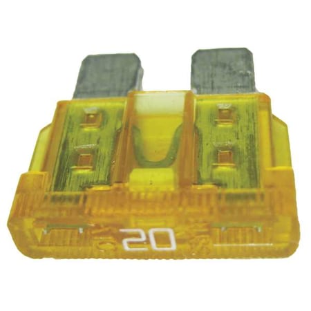 Eaton Bussmann Automotive Fuse, 20A, 2 PK BP/ATC-20ID